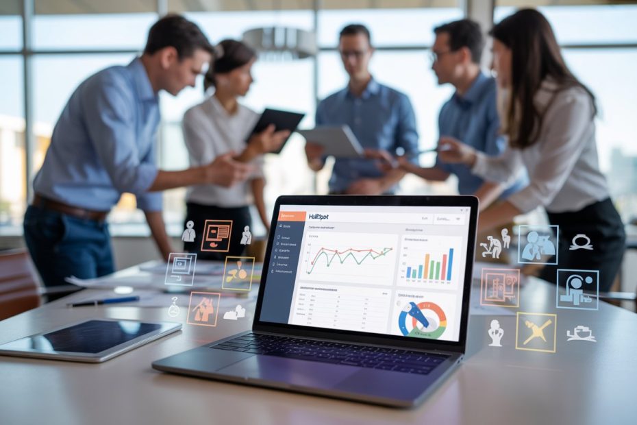 HubSpot sales and marketing performance