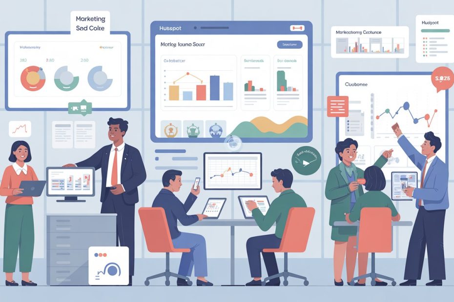 HubSpot for Marketing, Sales, and Service