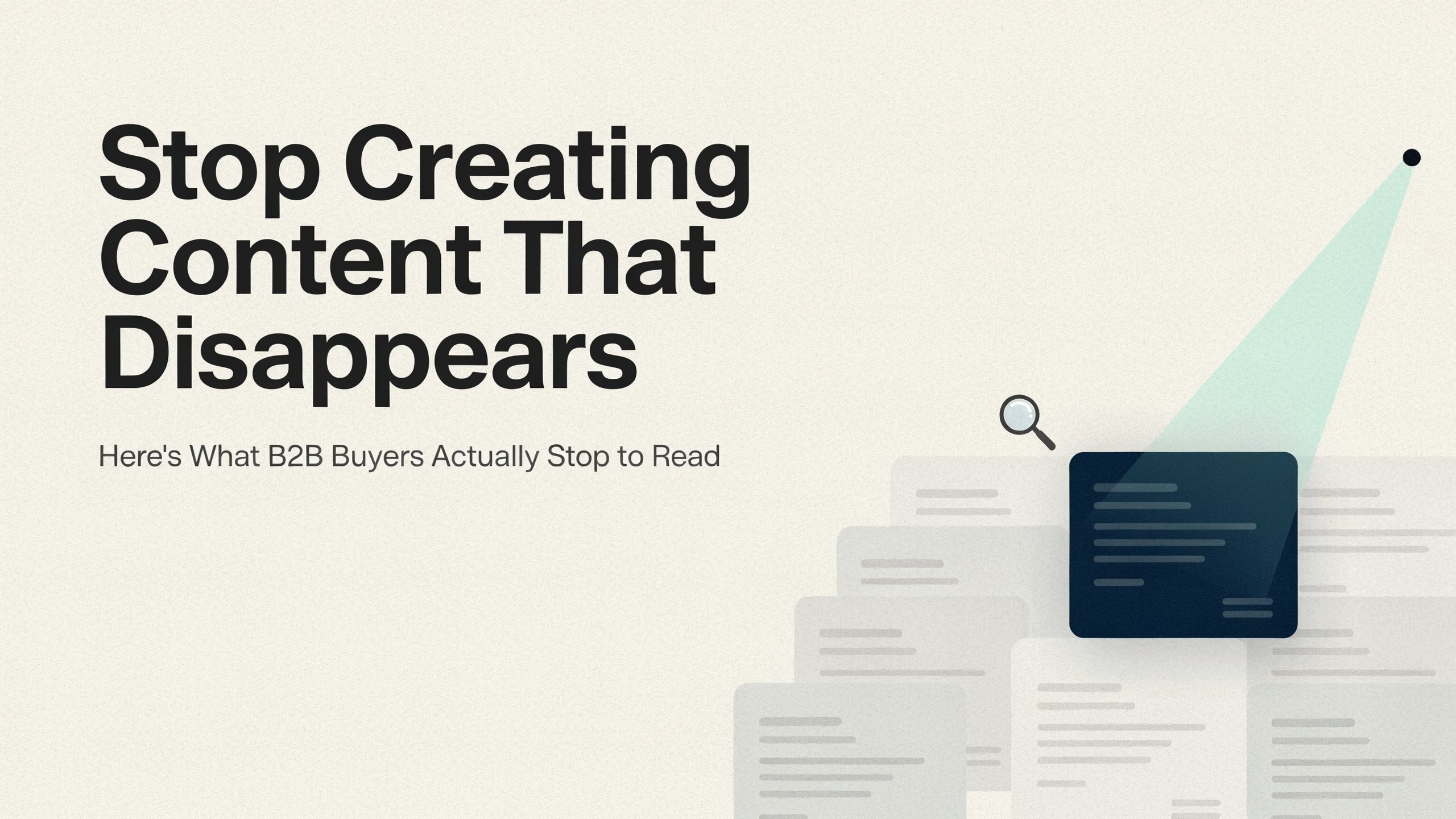 B2B content marketing strategy