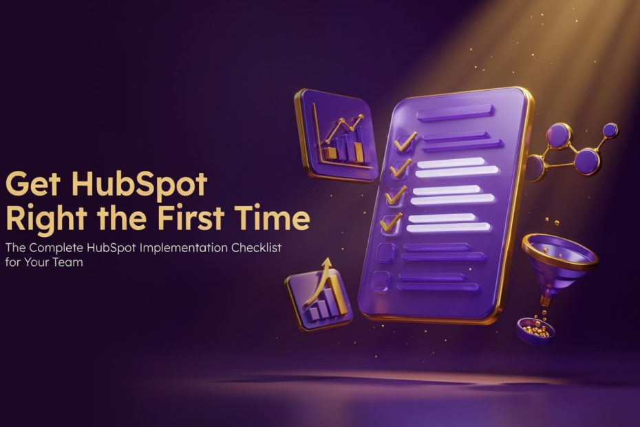 HubSpot implementation checklist